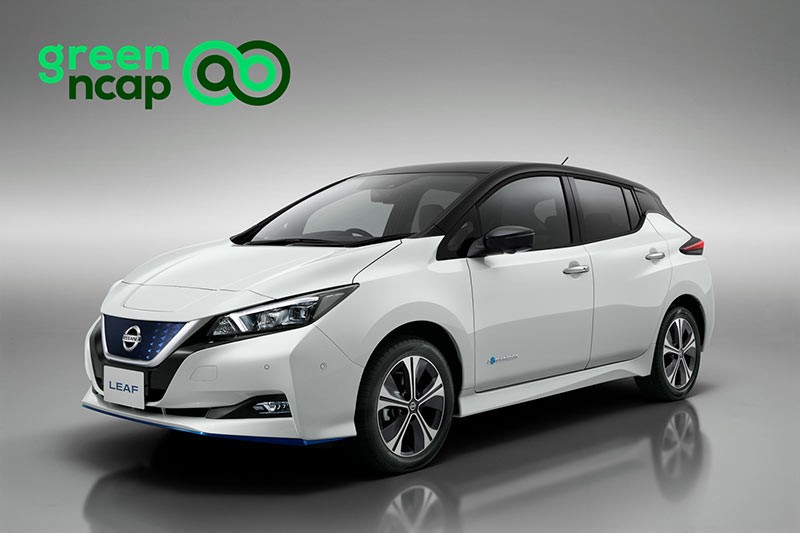 Nissan LEAF conquista le cinque stelle Green NCAP