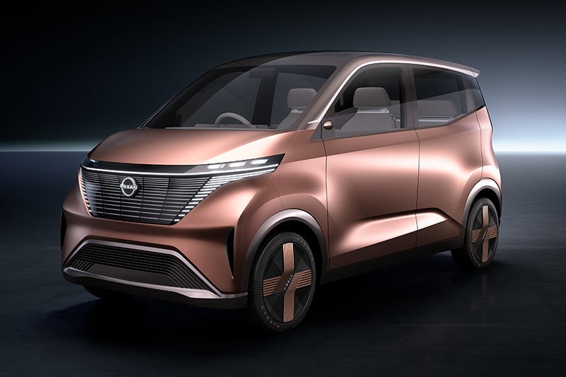 Nissan svela IMk, il concept a zero emissioni