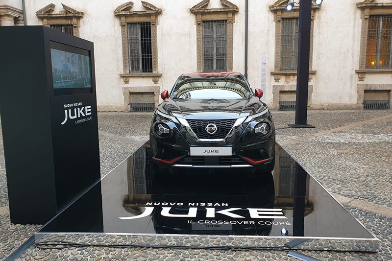 Nuovo Nissan JUKE al Vogue Talents