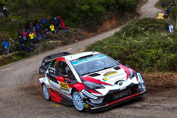 Rally di Spagna: Toyota GAZOO RACING mantiene la testa della classifica costruttori ad una gara dalla fine del mondiale